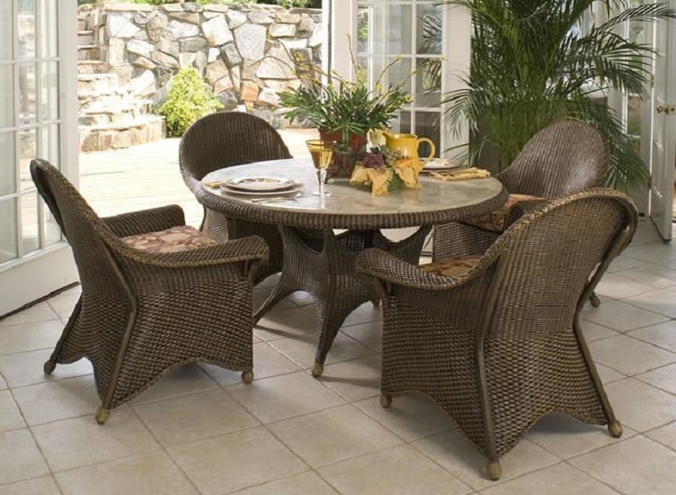 Plastic rattan furniture