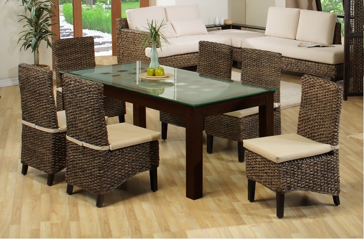 Water hyacinth furniture