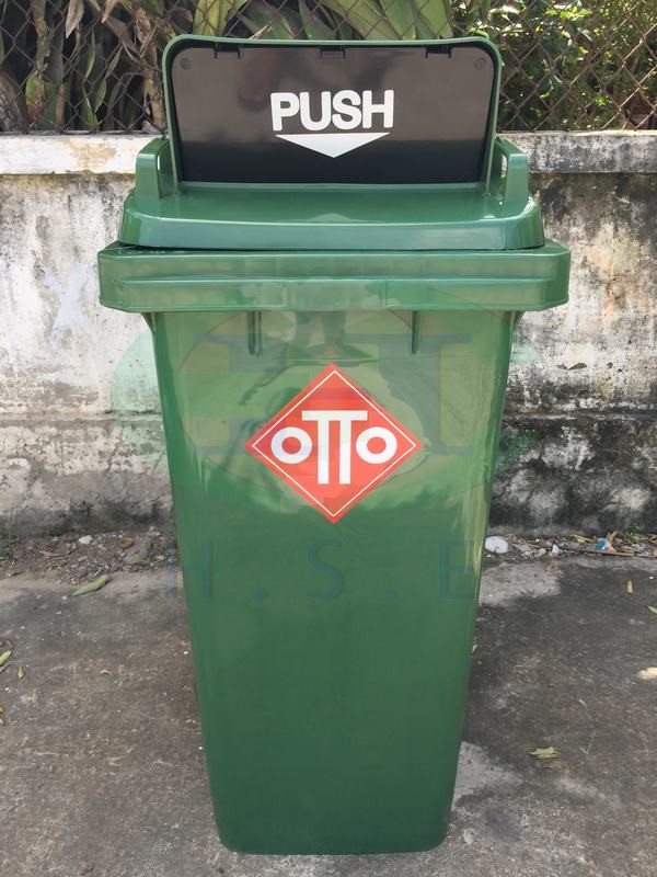 HDPE Trash Can