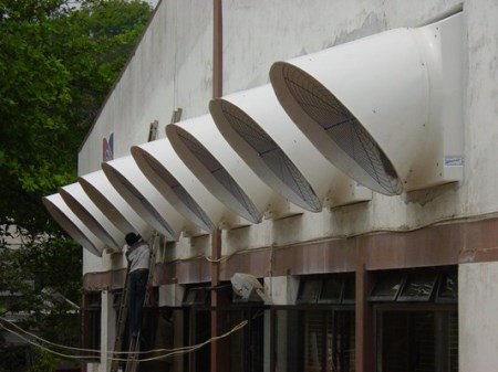 Outdoor ventilation system