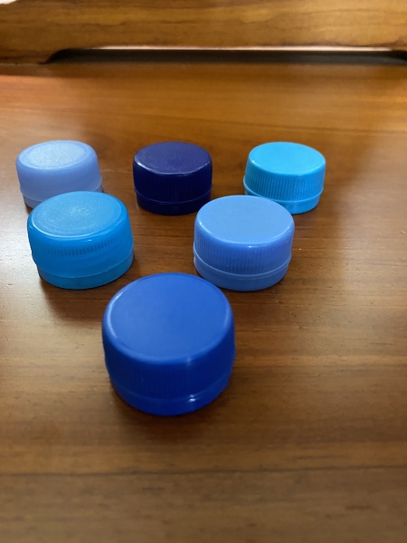 Plastic bottle caps