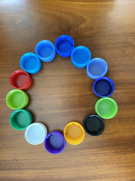Plastic bottle caps