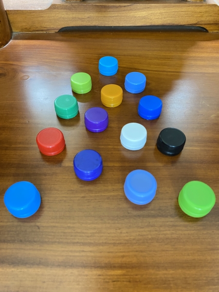Plastic bottle caps