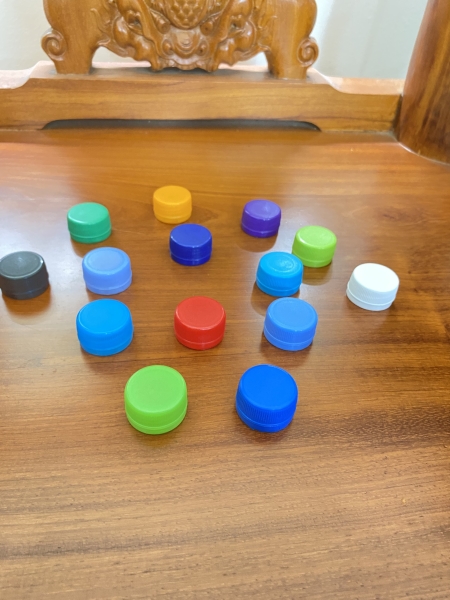Plastic bottle caps
