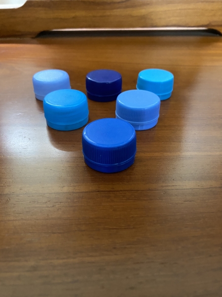 Plastic bottle caps