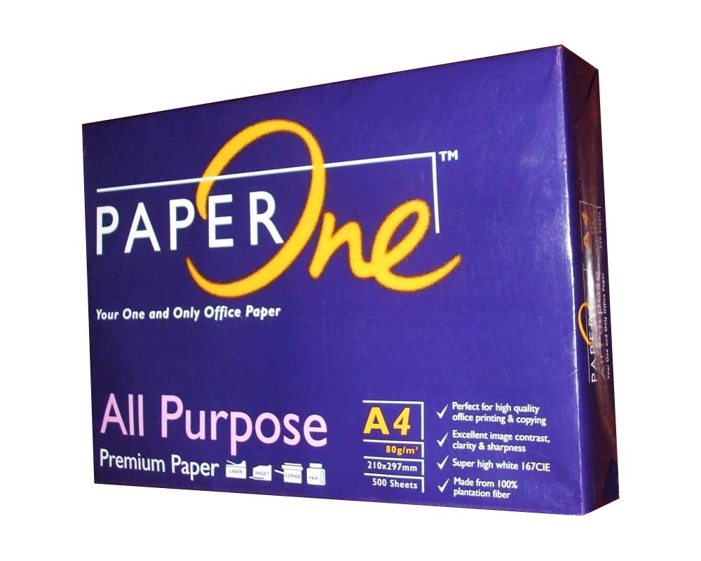 One A4 paper