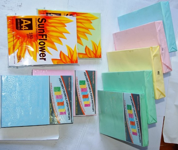 Scented cardboard paper