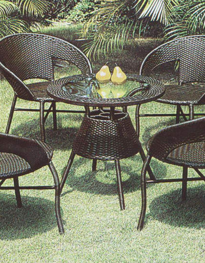 Table and chair