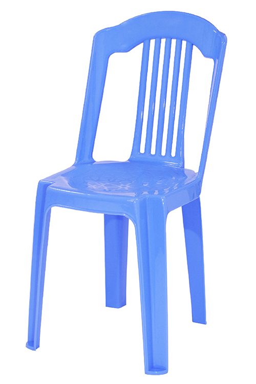 Plastic chair - 5-stripe pattern