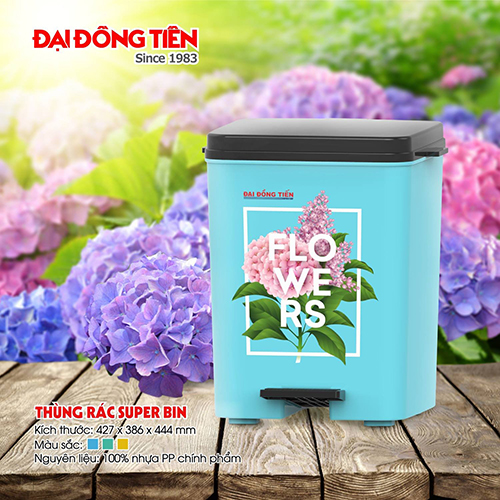 Plastic trash can - Super Bin