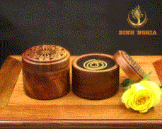 Round Agawood Burner