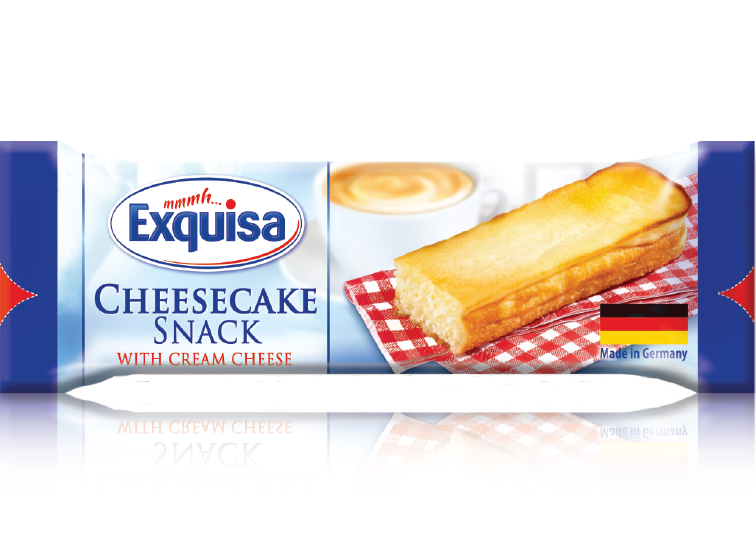 Cheese cake snack