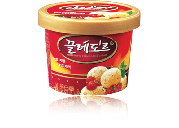 Cledor Red Carpet Cheese Cake ice cream (110ml)