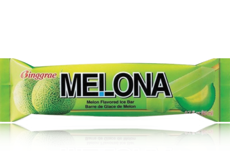 Melona ice cream (melon)