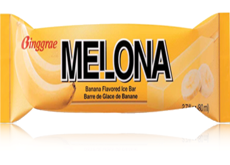 Melona ice cream (banana)