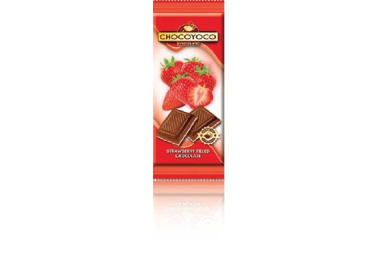 STRAWBERRY FILLED CHOCOLATE (CHOCOLATE PREMIUM 100G)