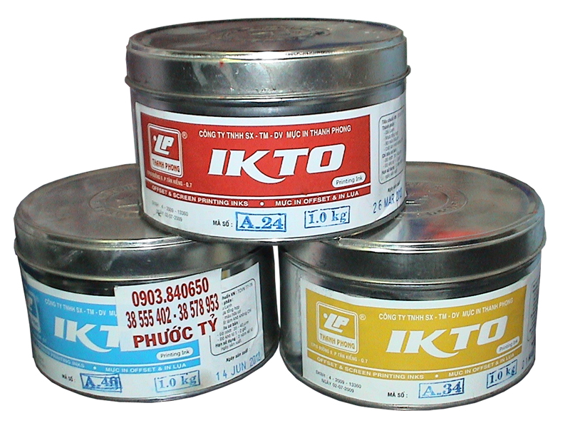 Ikto Printing ink for paper