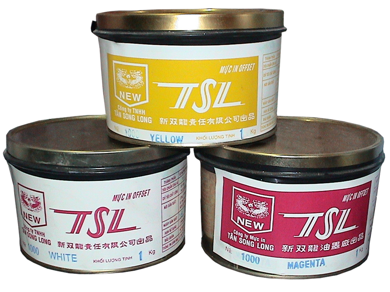 TSL Printing ink for paper
