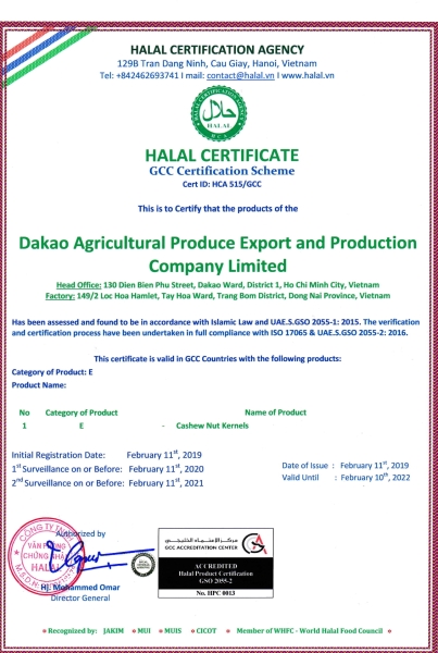 HALAL Certificate