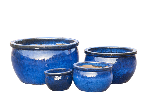 Ceramics Blue Pot