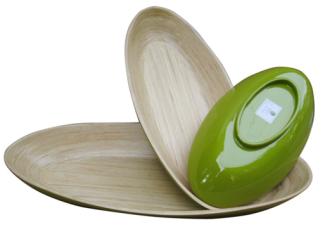 Bamboo plate