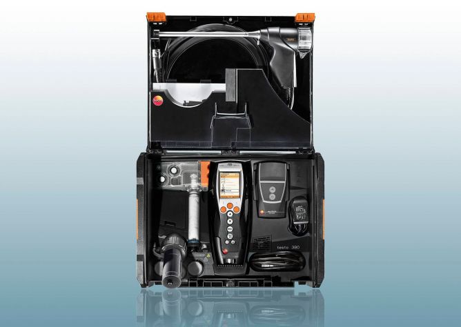 Exhaust gas meter