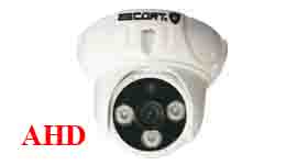 Camera dome ahd led array