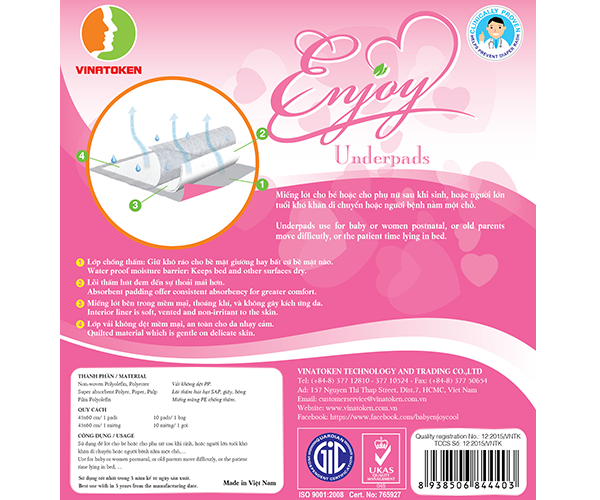 Enjoy under pad