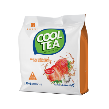 Strawberry instant tea powder