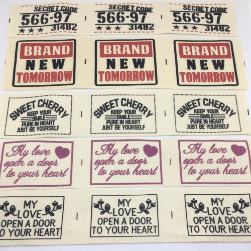 Printed labels