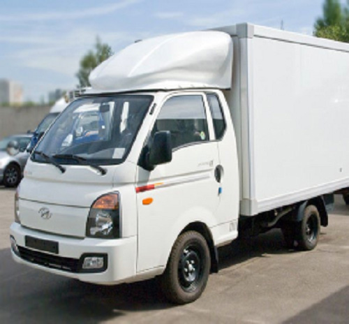Transport by Huyndai refrigerated truck