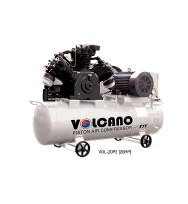 Lubricated air compressor