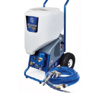 Waterproofing material spraying machine