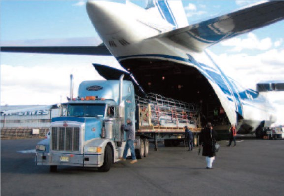 Air freight forwarding