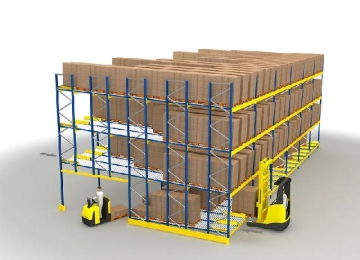 Heavy duty storage rack