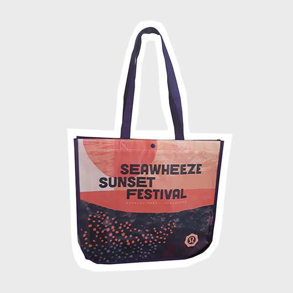 Supermarket nonwoven bag