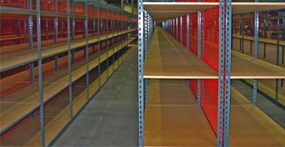 Long Span Sheving rack system