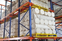 Fabric storage rack