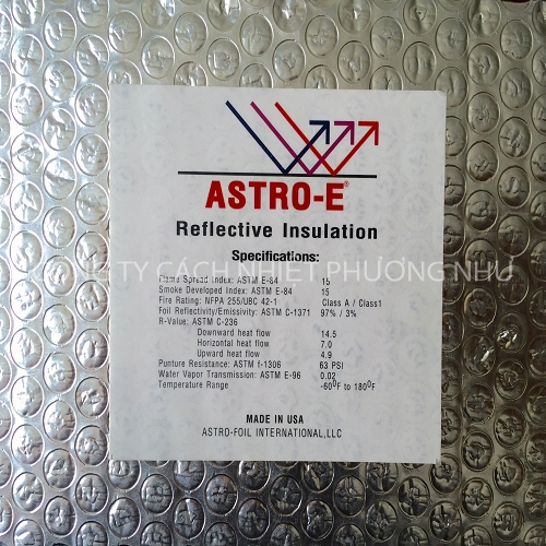Astro E Insulation sheet