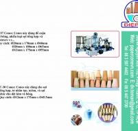 Thread cones
