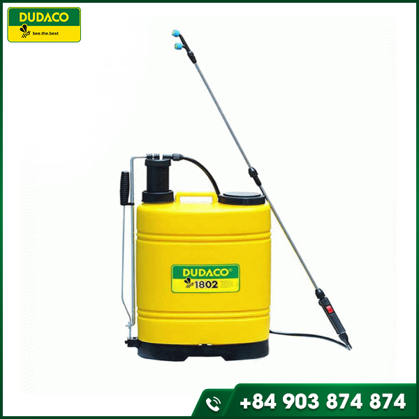 18L sprayer with stainless-steel lance
