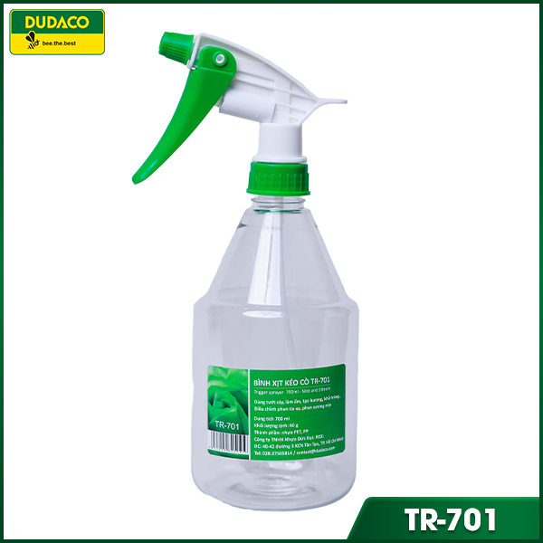 TR-701 – 700ml PET safety spray bottle