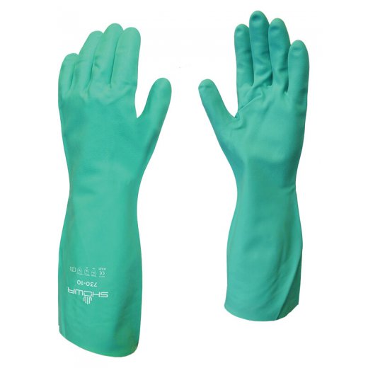 Showa 730 chemical and oil-resistant gloves
