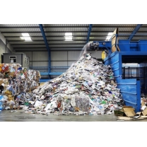 Solid waste treatment system