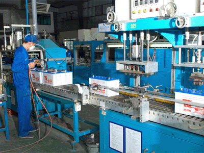 Battery treatment system