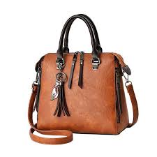 Leather handbag