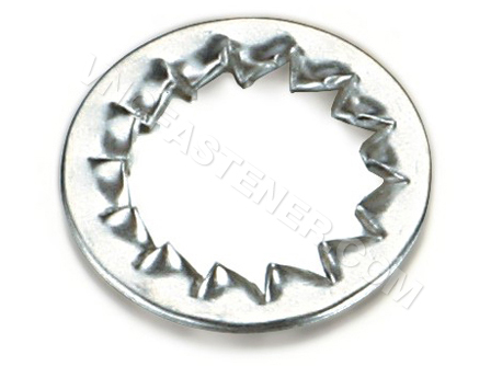 Internal tooth lock washer