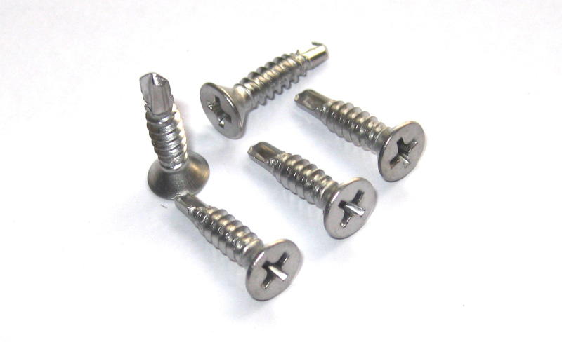 Flat head screws