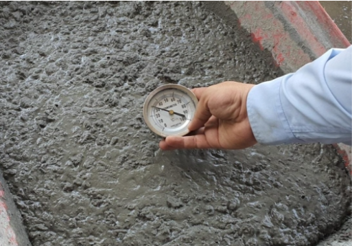 Cold concrete