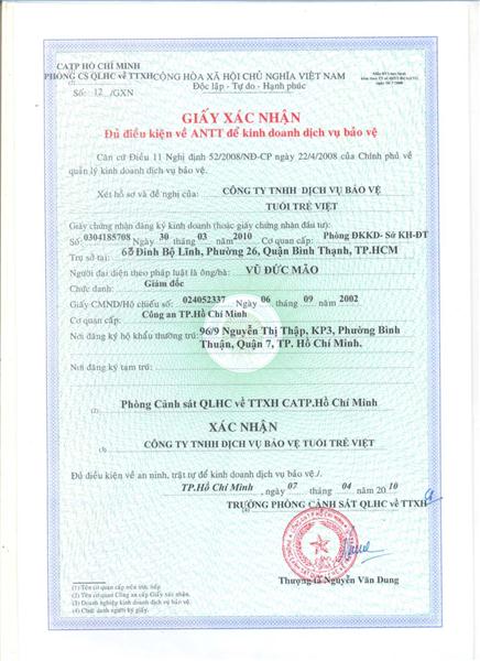 License